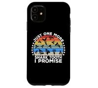 Carcasa para iPhone 11 Megalodon Fossil Teeth Just One More Shark Tooth Geologist