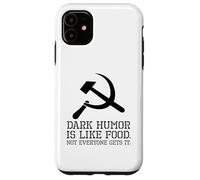 Carcasa para iPhone 11 Meme anticomunista - El Humor Oscuro es como la Comida - Sarcástico