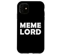 Carcasa para iPhone 11 Meme Lord Gamer Funny Dank Memes Gear para Miembros Gamer