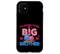 Carcasa para iPhone 11 Men's Boys Kids I'm Going To Be A Big Brother Graphic Design