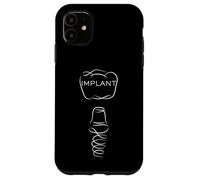 Carcasa para iPhone 11 Mens Dental Implant Tooth Implant