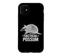 Carcasa para iPhone 11 Mens Womens Kids Girls Funny Tactical Possum Armadillo Lover