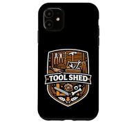 Carcasa para iPhone 11 Mentalidad de disciplina de Trabajo de cobertizo de Herramientas para Manualidades