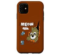 Carcasa para iPhone 11 Meow Finding Mouse, Cats & Mice Illustration Graphic Designs