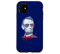 Carcasa para iPhone 11 Merica Lincoln - 4th July Veterans or Memorial Day Abe