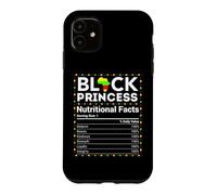 Carcasa para iPhone 11 Mes de la Historia Negra Africana Princesa Información Nutricion