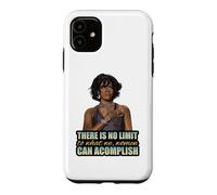 Carcasa para iPhone 11 Mes de la Historia Negra Michelle Obama Día del Presidente Mujeres