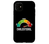 Carcasa para iPhone 11 Mes Divertido de la concienciación sobre el colesterol Alto Nivel de colesterol LDL