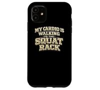 Carcasa para iPhone 11 Mi Cardio está Caminando hacia el Estante de Sentadillas