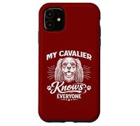 Carcasa para iPhone 11 Mi Cavalier King Charles Spaniel Conoce a Todos