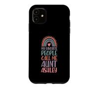 Carcasa para iPhone 11 Mi Gente Favorita me Llama tía Ashley Nombre tía