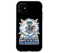 Carcasa para iPhone 11 Mi Jefe se subió a la Nube aún microgestiona
