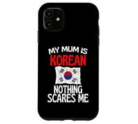 Carcasa para iPhone 11 Mi mamá es Coreano Nada me Asusta mamá Divertida