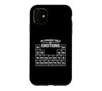 Carcasa para iPhone 11 Mi Tabla Periódica de Emociones Ah AW Eh Sonidos Divertidos Ciencia