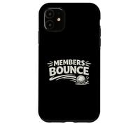 Carcasa para iPhone 11 Miembros: Bounce First Tees, Nerves Range Session, Triple Bogeys
