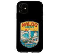 Carcasa para iPhone 11 Milos Grecia Travel Souvenir City Gift
