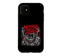 Carcasa para iPhone 11 Mimirs Well Works Misterio de runas vikingas nórdicas