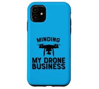 Carcasa para iPhone 11 Minding My Drone Business Divertido Drone