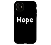 Carcasa para iPhone 11 Minimal Faith Word Design Simple Powerful Expression Tees