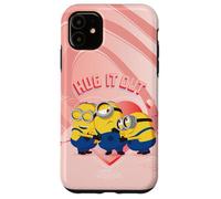 Carcasa para iPhone 11 Minions Hug It out