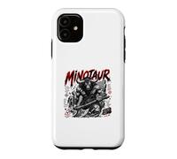 Carcasa para iPhone 11 Minotauro Laberinto de Sangre Monstruo Griego Antiguo