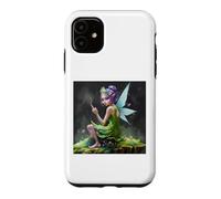 Carcasa para iPhone 11 Minx Hada Dedo Medio cabaña núcleo Ciencia ficción Hechizo mágico Mal