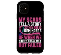 Carcasa para iPhone 11 Mis Cicatrices cuentan una Historia Que recuerdan Cuando probamos BR