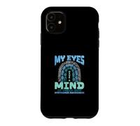 Carcasa para iPhone 11 Mis Ojos Tienen una Mente de su Propio nistagmo