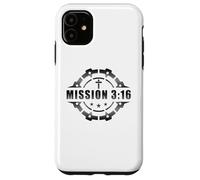 Carcasa para iPhone 11 Mission 3:16 - Christian Faith Church Ministry Soldier