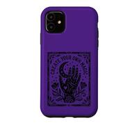 Carcasa para iPhone 11 Místico Vintage Quiromancia Mano Luna Mágica Arte Popular Diseño