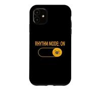 Carcasa para iPhone 11 Modo de Ritmo Activado para Bateristas y Aquellos Que Mantienen el Ritmo