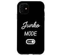 Carcasa para iPhone 11 Modo Junko Activado Nombre Gracioso