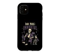 Carcasa para iPhone 11 Modo Papá Esqueleto Inmortal Halloween Papá Más Allá Humor