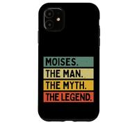 Carcasa para iPhone 11 Moises The Man The Myth The Legend - Cita Personalizada Divertida