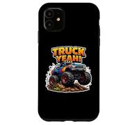 Carcasa para iPhone 11 Monster Truck Yeah Funny Pun Wordplay Fan Lover Evento Cita