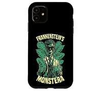 Carcasa para iPhone 11 Monstera, un Jardinero Divertido de Frankenstein, Amante de Las Plantas de Halloween