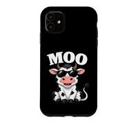 Carcasa para iPhone 11 Moo Cow - Funny Farmer Cow For Men Women Kids Boys and Girls