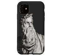 Carcasa para iPhone 11 Moses Miguel Ángel Estatua Renacentista Profeta Torá Biblia
