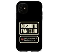 Carcasa para iPhone 11 Mosquito Fan Club 942 Mosquitos Liked Your Post