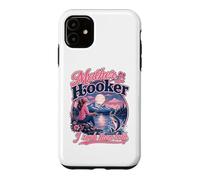 Carcasa para iPhone 11 Mother Hooker Fishing Mom Funny Angler Mama Lake Life