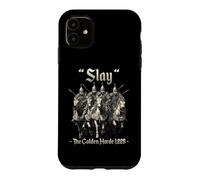 Carcasa para iPhone 11 Motivo del Humor de la Horda Dorada Guerrero Jinete del