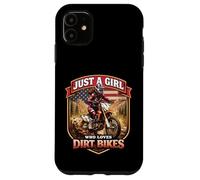 Carcasa para iPhone 11 Moto Freak Funny Motorbike Lover Dirt Bike Rider American MX