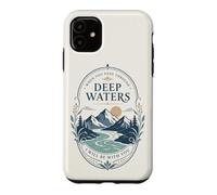 Carcasa para iPhone 11 Mountain River Faith Verse Deep Waters Comfort Cita