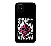 Carcasa para iPhone 11 Mountaineering Summit Or Die Peak Bagger Skull Climbing