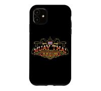 Carcasa para iPhone 11 Muay Thai Arte Marcial De 8 Extremidades MMA Hombres Mujeres Boxeo Tailandés