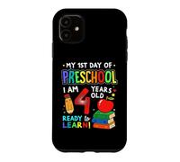 Carcasa para iPhone 11 My First Day of Preschool Boys Girls 1st Day of Prek Kids