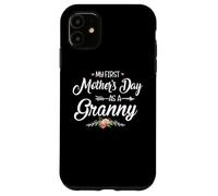 Carcasa para iPhone 11 My First Mother's Day as a Granny New Mom Mothers Day 2024