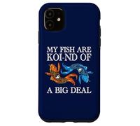Carcasa para iPhone 11 My Fish Are Koi-nd of A Big Deal Divertido Koi Keeper