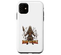 Carcasa para iPhone 11 Nacido para gobernar el Antiguo Rey Egipcio diseño de Poder