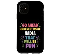 Carcasa para iPhone 11 Nadia Personalized Women's Gift Custom Nadia